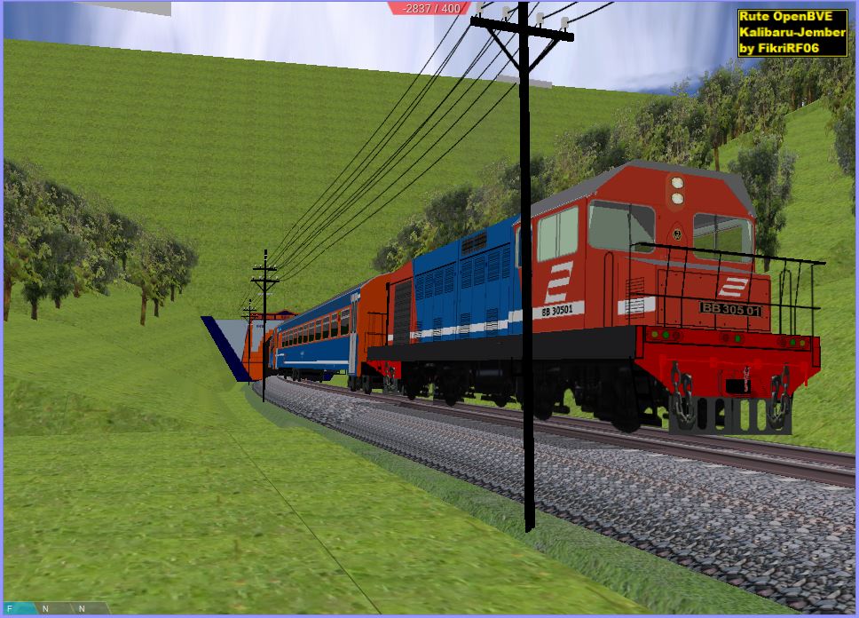 BY Keramat Add On openBVE BB305 01 + K3 Perumka