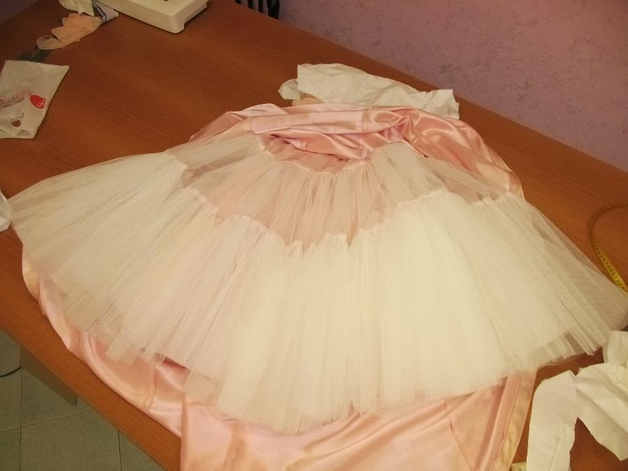 Sottoveste Per Bambola 11,5 Pollici (28-30 Cm) – Sottogonna Per Abito Da Sposa – Vestiti Fai-da-te - Foto 4