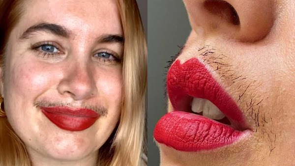 Usuarias de TikTok quieren normalizar el bigote en las mujeres