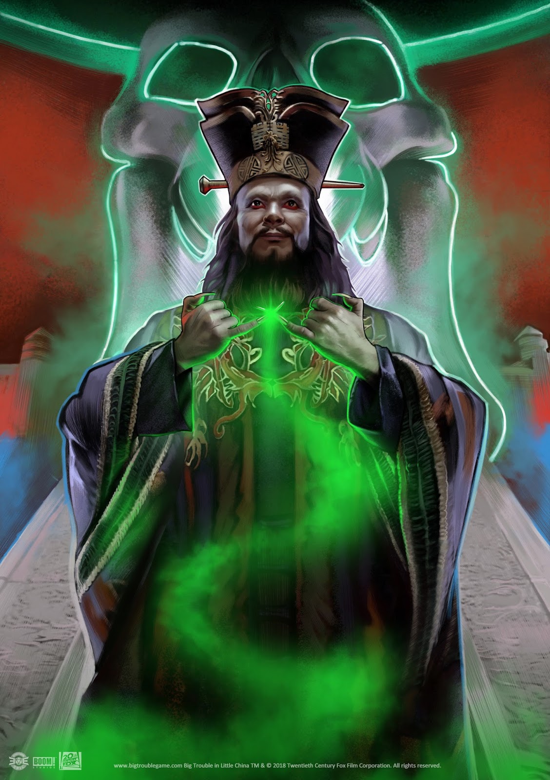 The Geeky Nerfherder CoolArt 'Big Trouble In Little China' Villains