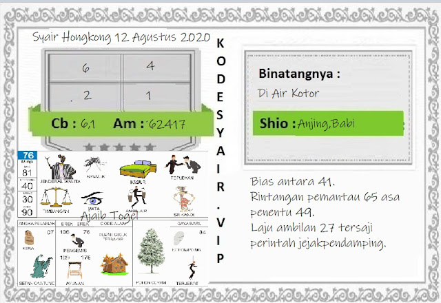 Prediksi Syair Hk 12 Agustus 2020 Jon4d Agen Togel Online Situs Judi Togel Online Terbesar Di Indonesia