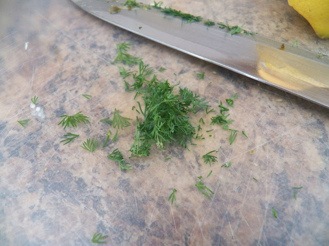 Fresh chopped dill