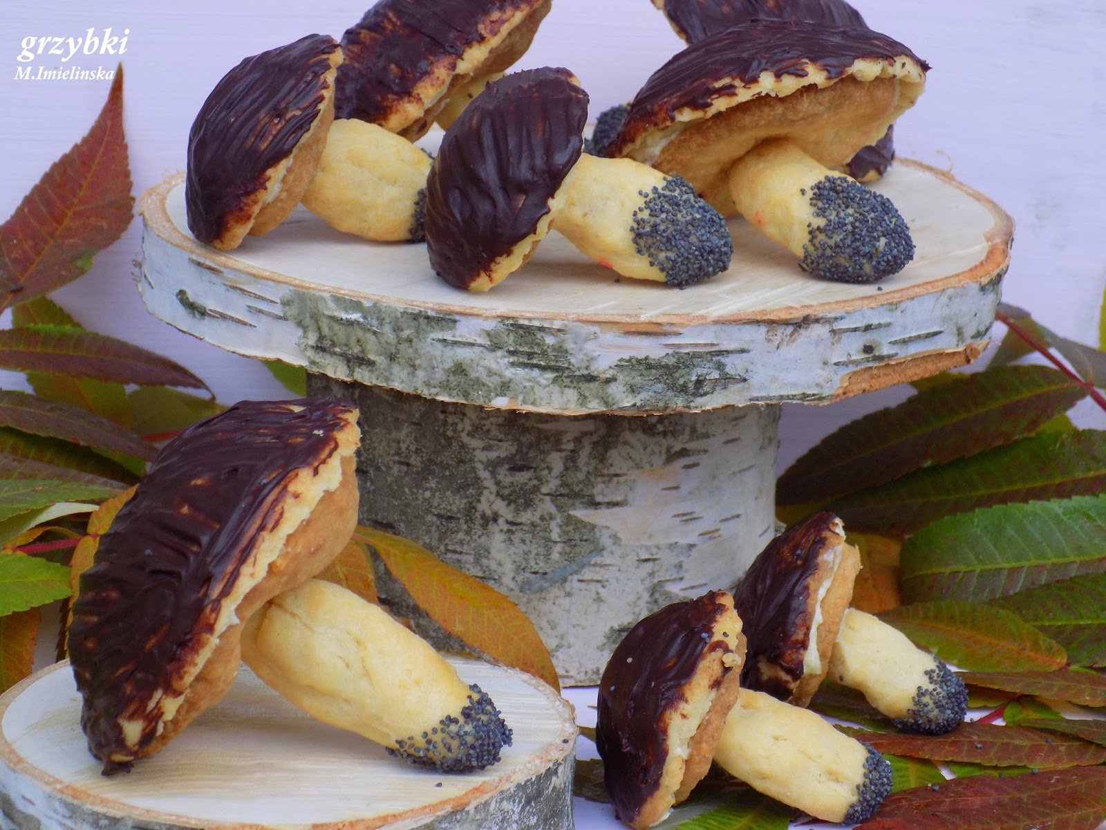 Domowa Cukierenka Domowa Kuchnia ciasteczka grzybki