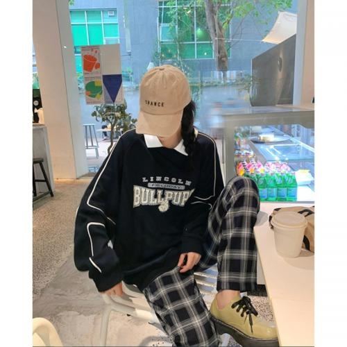 Áo Thun Sweater Unisex Nỉ Form Rộng BULLPUPSS Dáng dưới 66kg - Áo Nỉ Cổ Bẻ In Chữ G0110 22 f54d600a8 e4f0 417d 8fd0