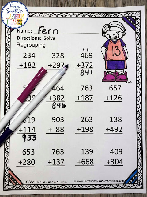 Click Here to Download this Use Place Value to Add Three Pack Bundle for Your Classroom Today!