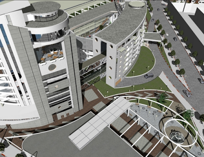 مذكرة تخرج أحد الطلبة من عنابة حول مركز متعدد الخدمات Centre