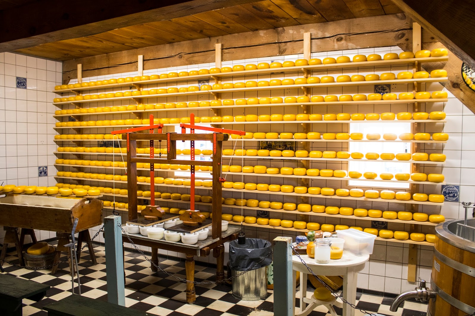 Zaanse Schans in Natherland