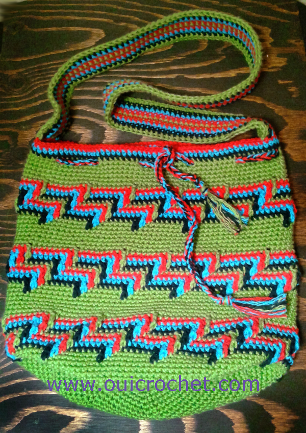 mochila bag crochet pattern free
