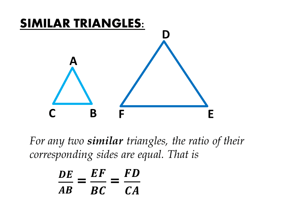 Similar Triangles and Bearings | IGCSE at Mathematics Realm