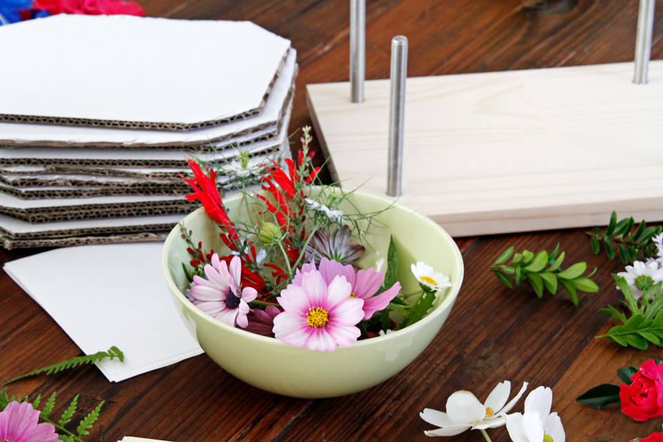 Green in Real Life DIY Wooden Flower Press (and How to Use Your New