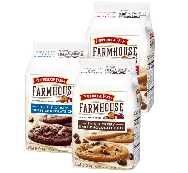 New Pepperidge Farm Farmhouse Thin & Crispy Cookies Arrive on Store Shelves