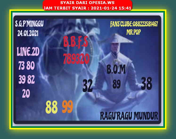 PREDIKSI singapura