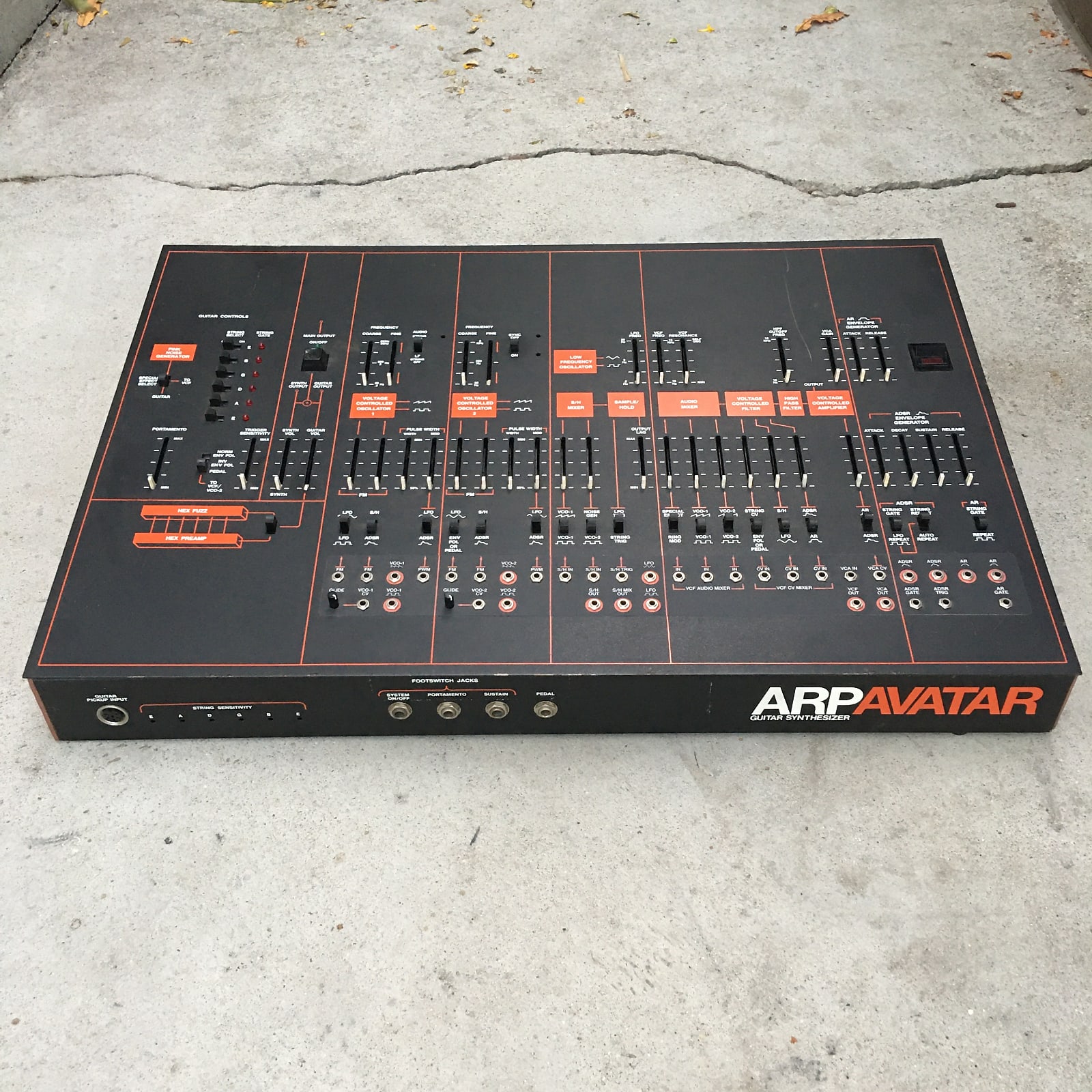 MATRIXSYNTH Modded ARP Avatar Guitar Synth