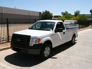 Ford Pickup Truck with Aluminum Service Body