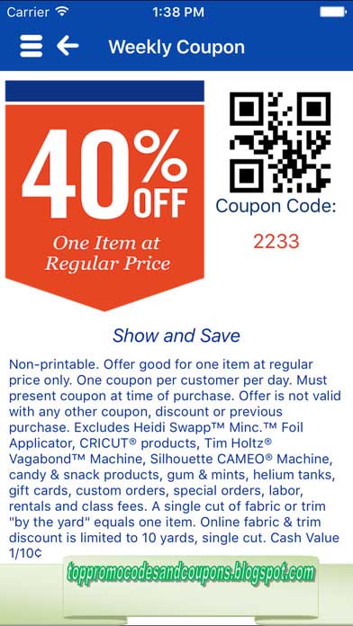 Free Promo Codes And Coupons 2021 Hobby Lobby Coupon