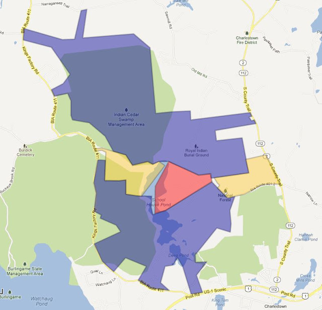 Progressive Charlestown SCOOP Narragansett Tribal lands about to