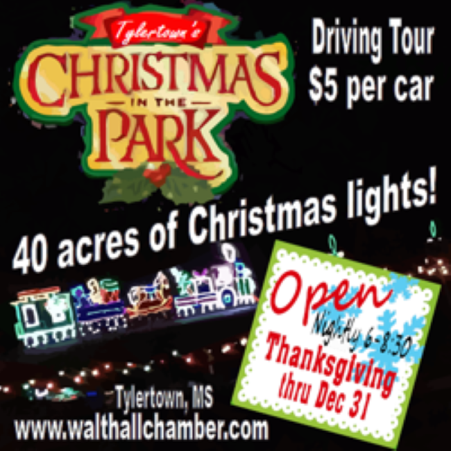 Mt. Hermon Web TV Tylertown&#039;s Christmas in the Park Open Nightly