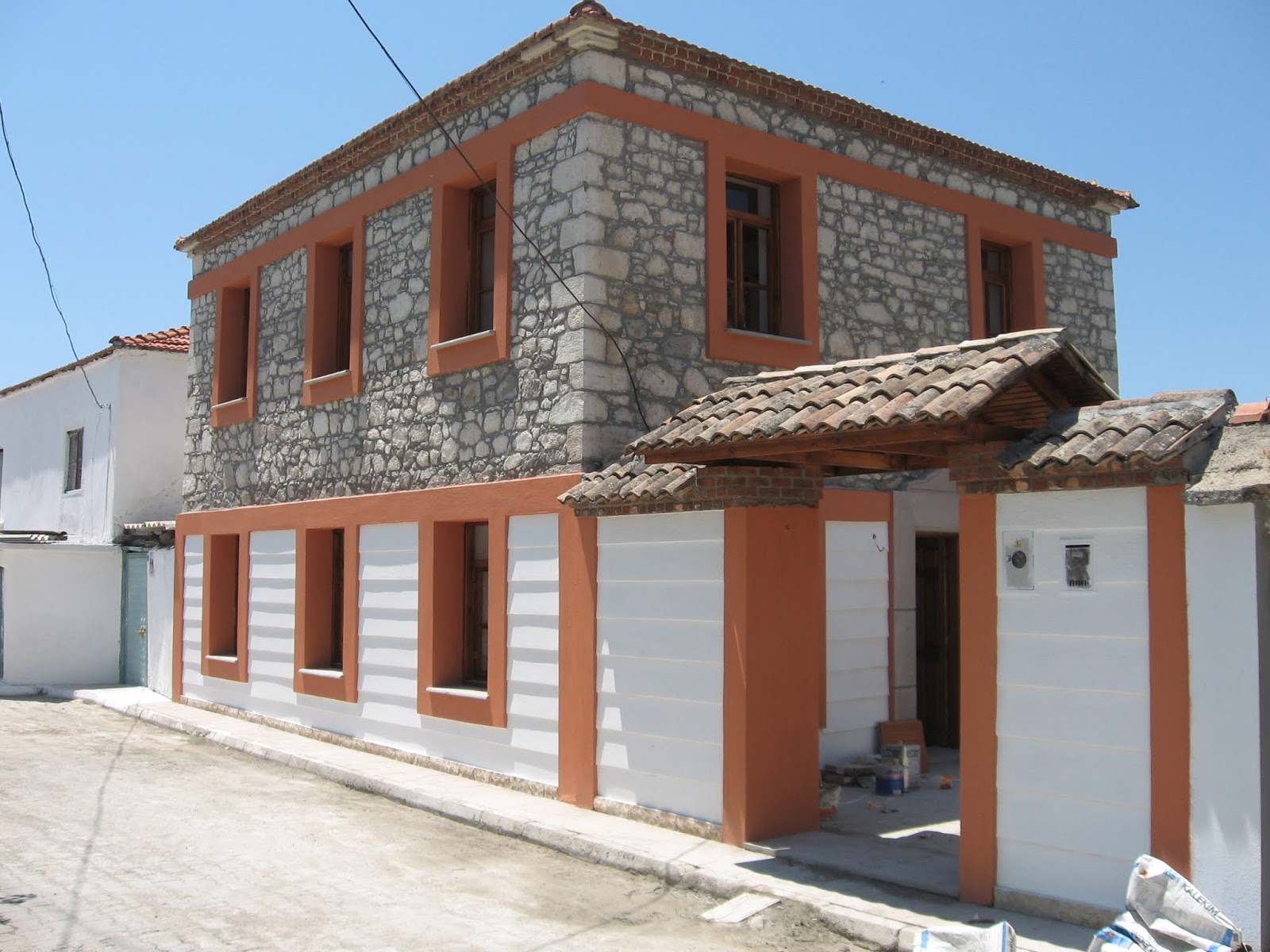 tas evler bademli restorasyon evler yerler