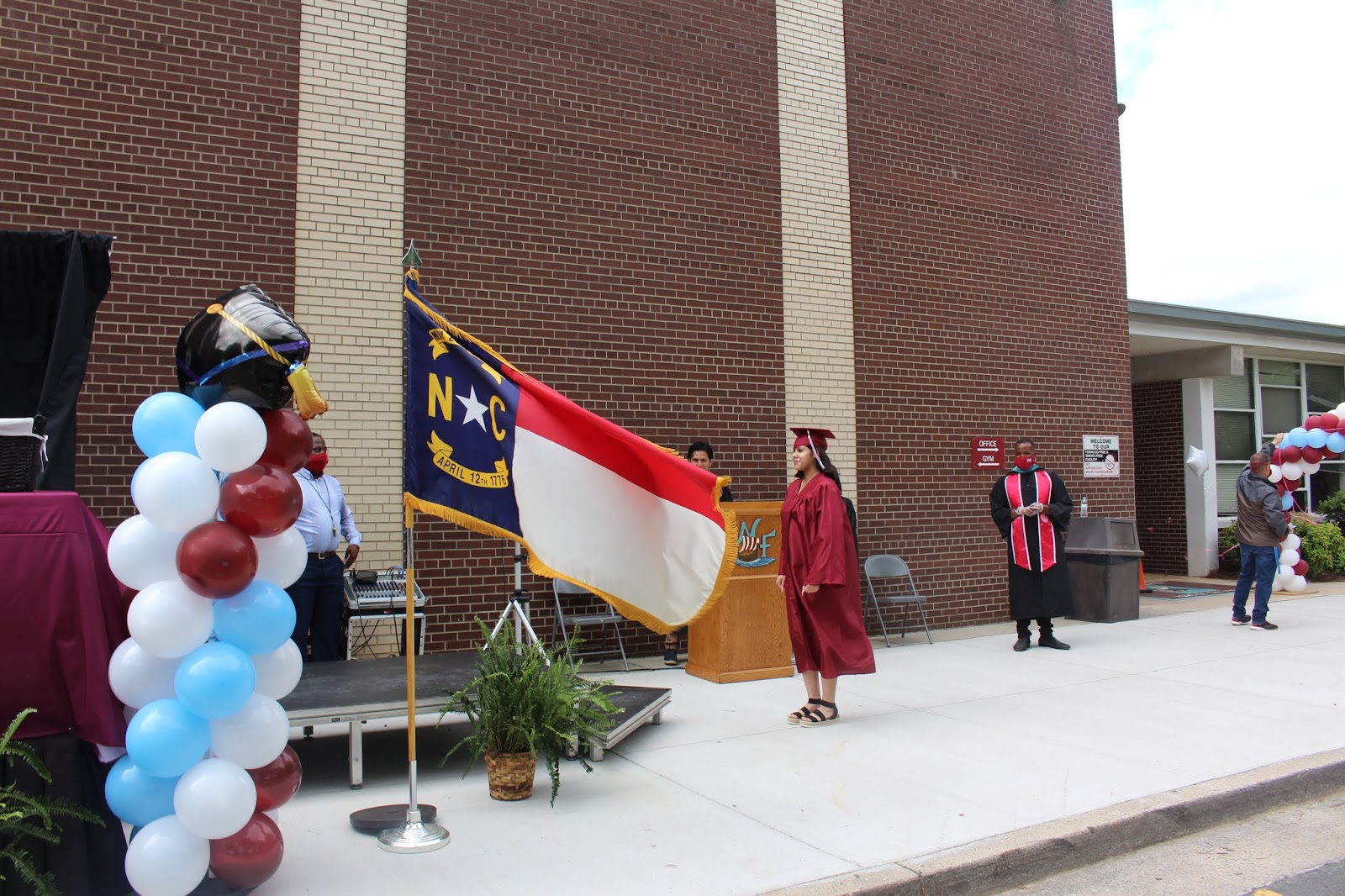 Your Permanent Record DriveThrough Graduation at North Forsyth