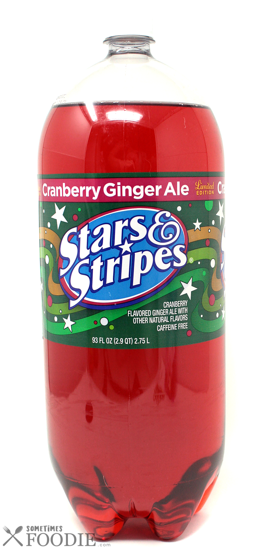 Sometimes Foodie Limited Edition Stars and Stripes Cranberry Ginger Ale