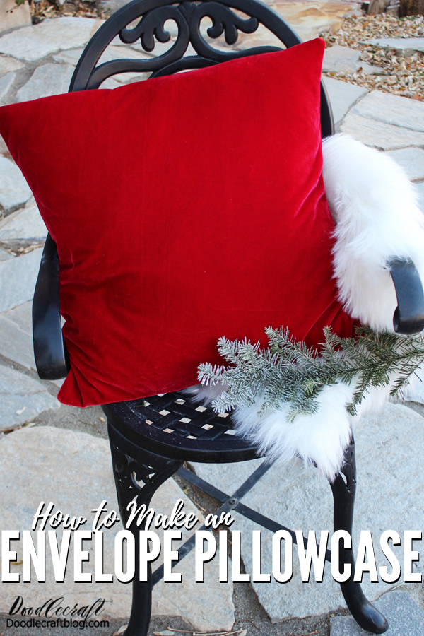 How to Make an Envelope Pillow Case