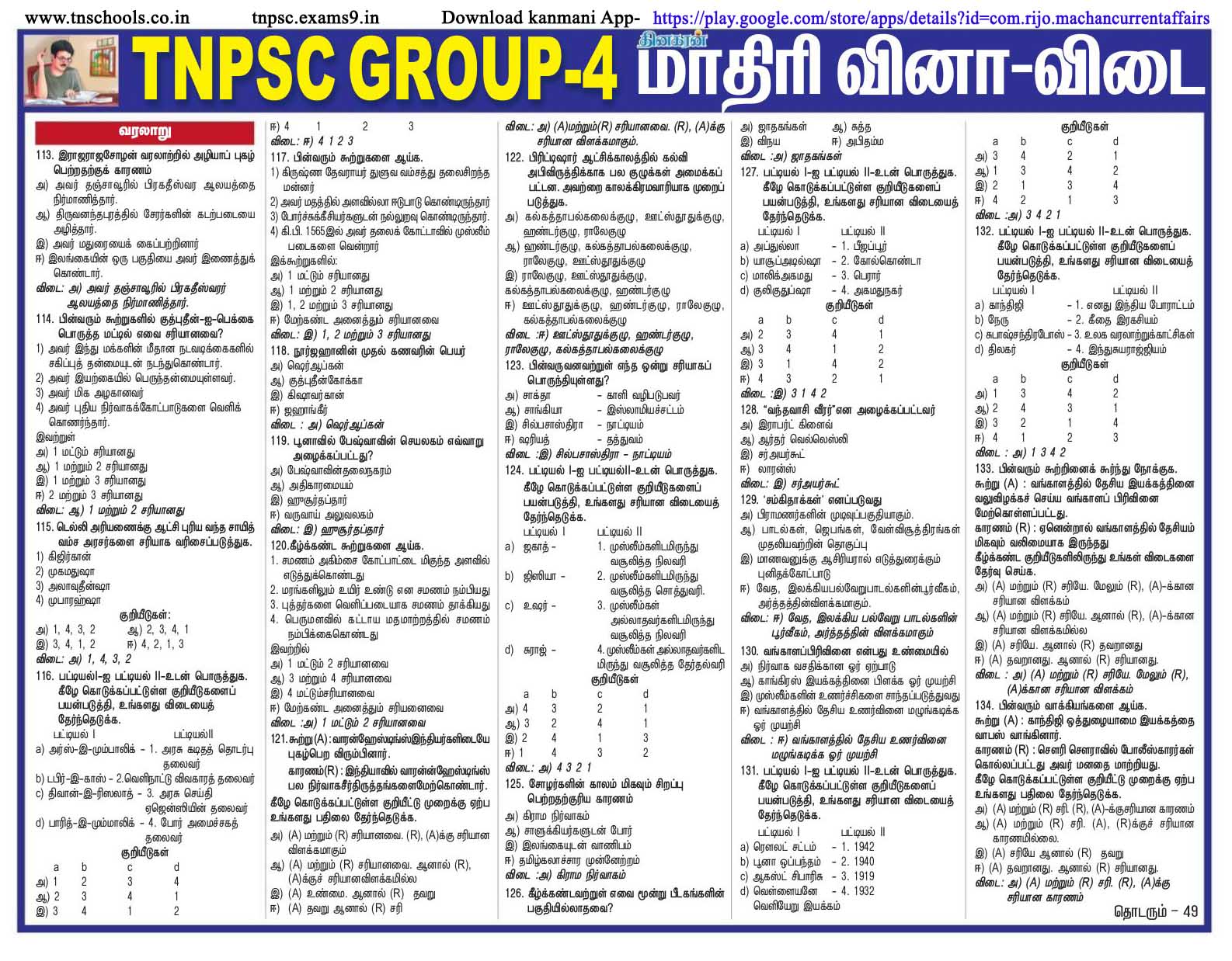 tnpsc group 1 study material