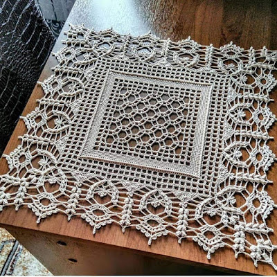crochet napkin patterns