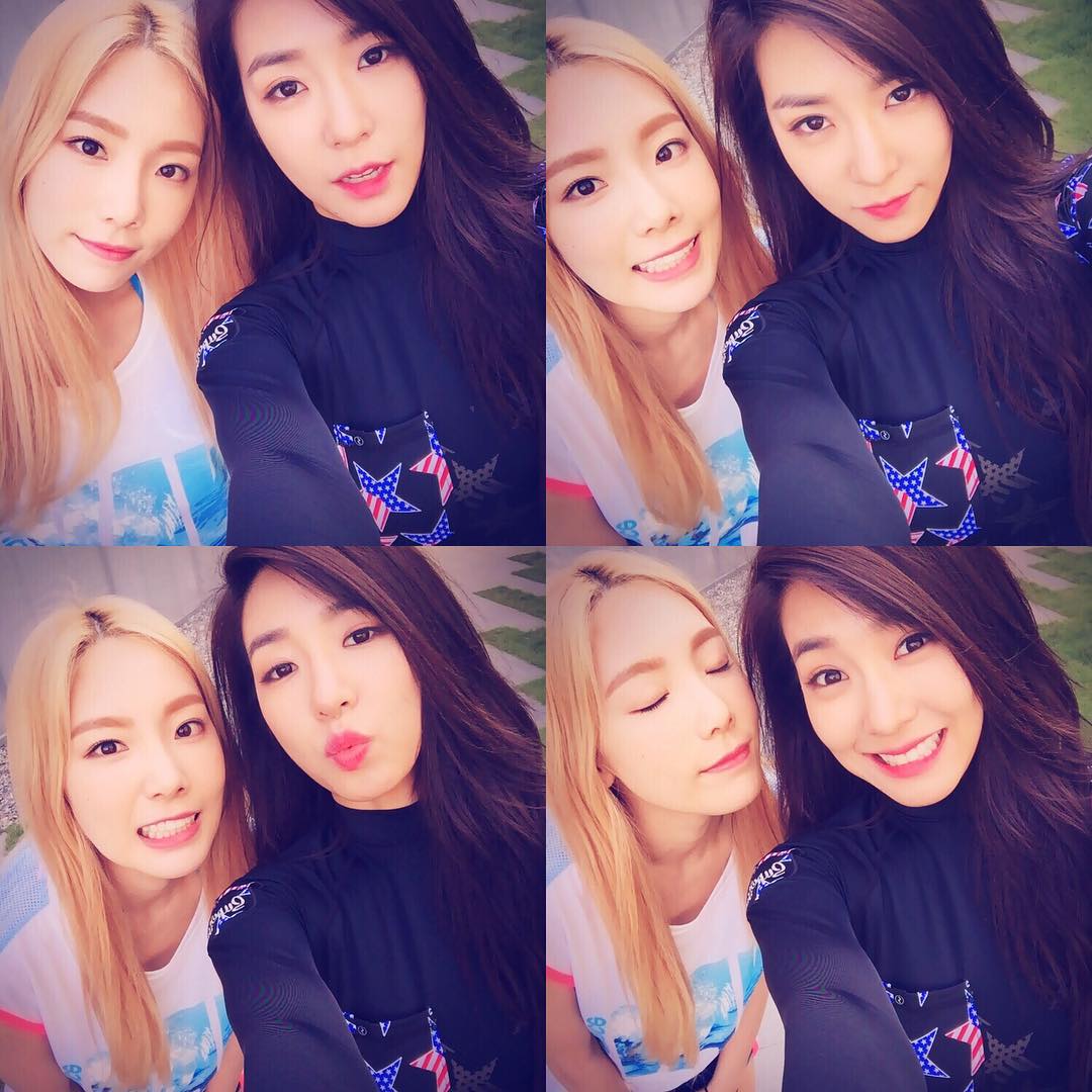 Taeyeon And Tiffany Posed For A Set Of Delightful Selca Pictures
