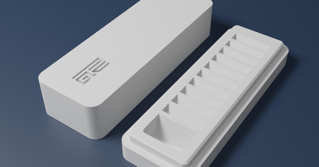 FREE STL Files by Paul Van Gaans SD Card Holder (Simpler design)