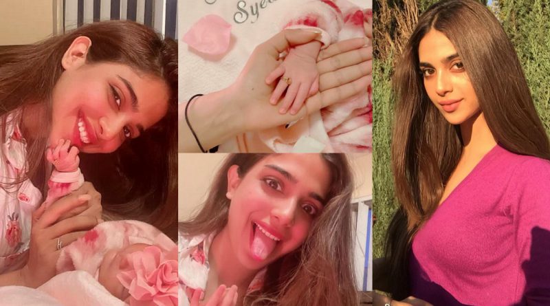 Sonya Hussain shares New pictures of Her Niece Syeda Minsa