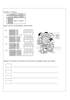 atividades com centena dezena unidade matematica