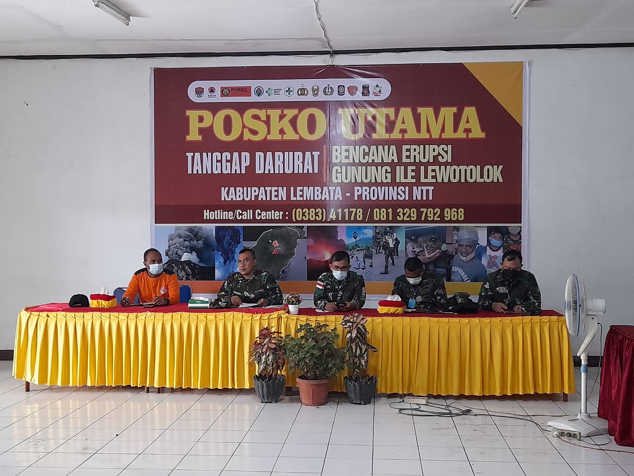 Laksanakan Misi Kemanusiaan Erupsi Gunung Api Ile Lewotolok di Lembata