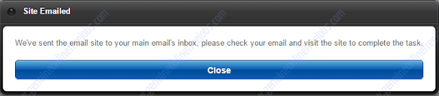 Email sent message - Innocurrent