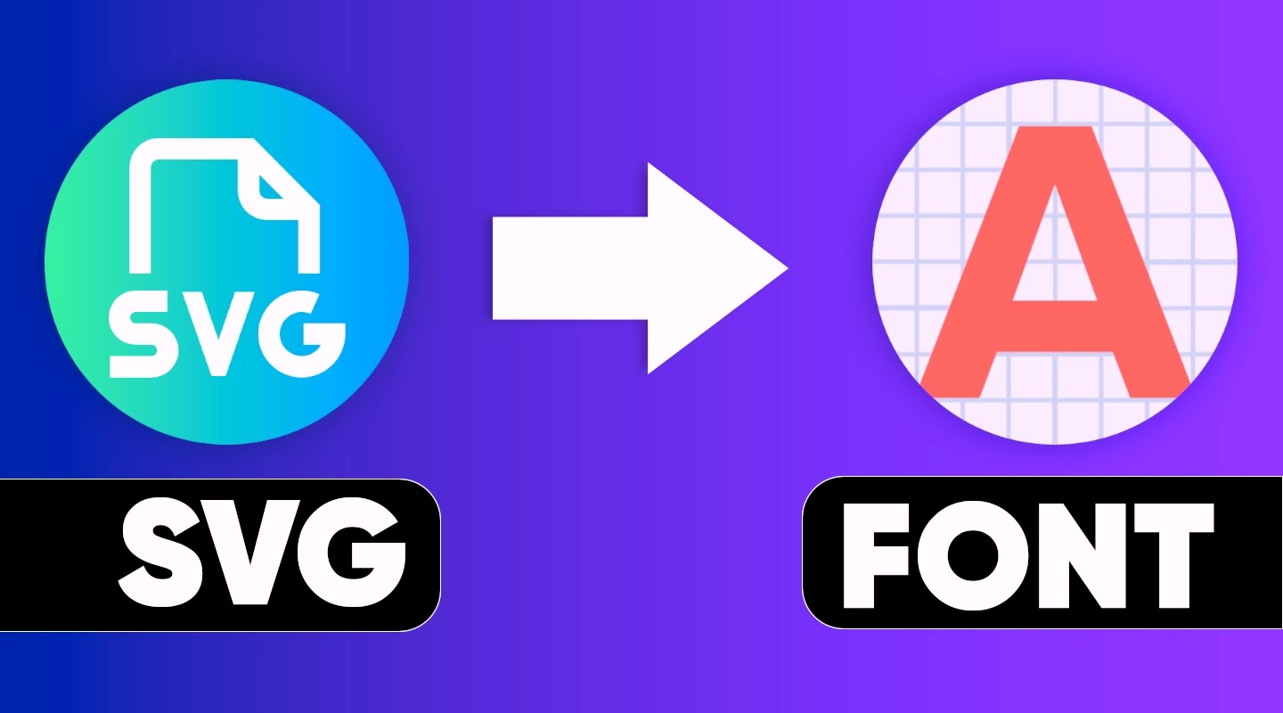 Convert an SVG icon into a Web Font