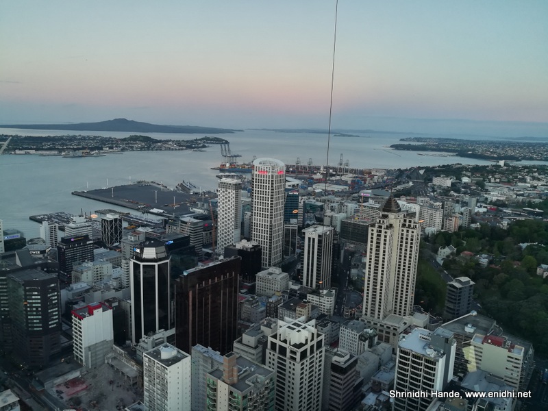 Auckland Skycity Skytower Views Enidhi India Travel Blog