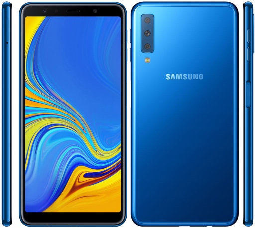 Samsung Unveils its First Ever Triple-lens Camera Smartphone – Galaxy A7
