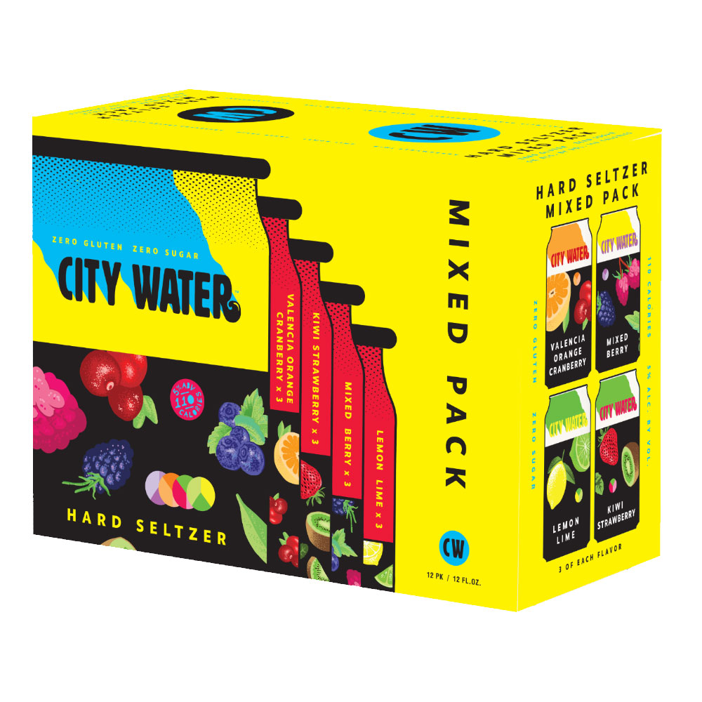 The Wine and Cheese Place Solemn Oath City Water Mix 12 pack Hard Seltzer