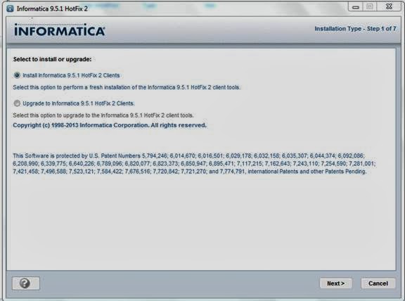 Installation Steps For Informatica