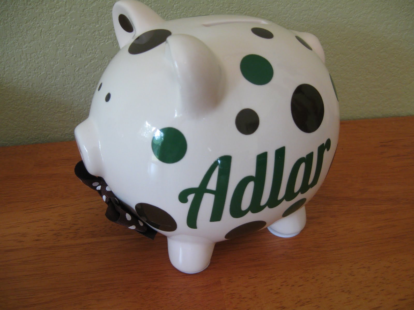De La Design Personalized ceramic piggy banks
