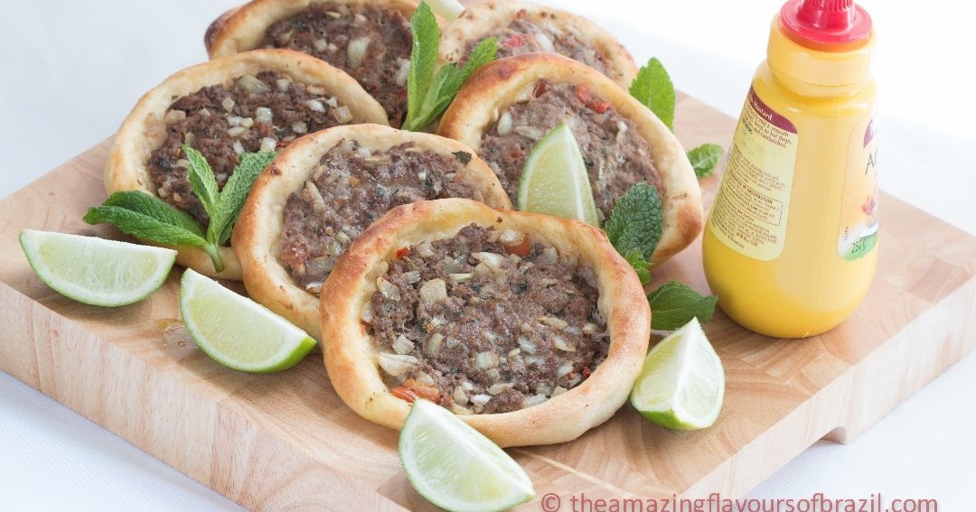 Beef Mince “Sfiha” Recipe LEBANESE RECIPES