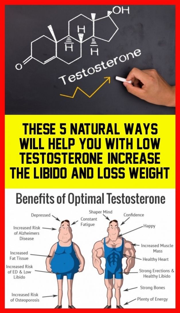 5 Natural Ways To Fix LowTestosterone For Increased Libido and Weight