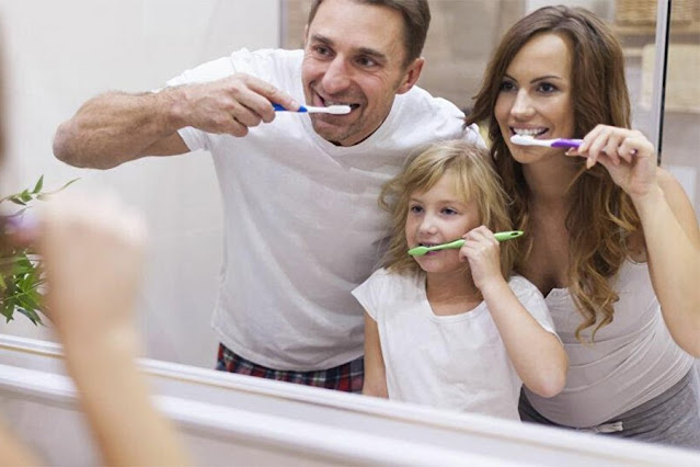 Brush your teeth every day