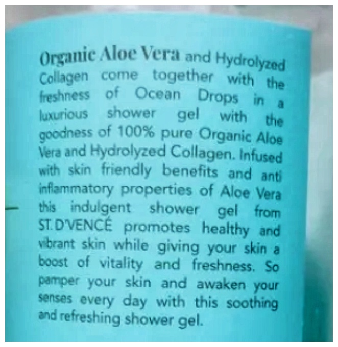 ST. D'VENCE Ocean Drop Body Wash Review