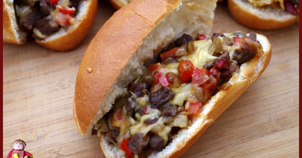 El cajón desastre de Maggie PHILLY CHEESESTEAK SANDWICH 
