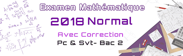 Examen Mathe bac 2