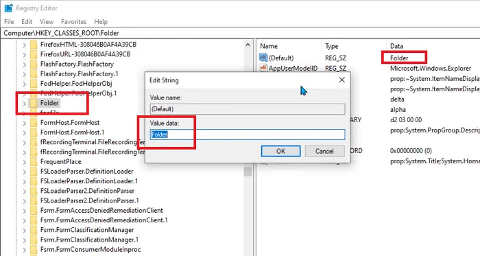 Unable to Create New Folder in Windows Folder