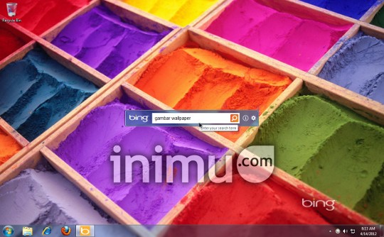 Bing Desktop, Ganti Wallpaper Otomatis, Search Engine Bing Desktop ~ Angka Belia