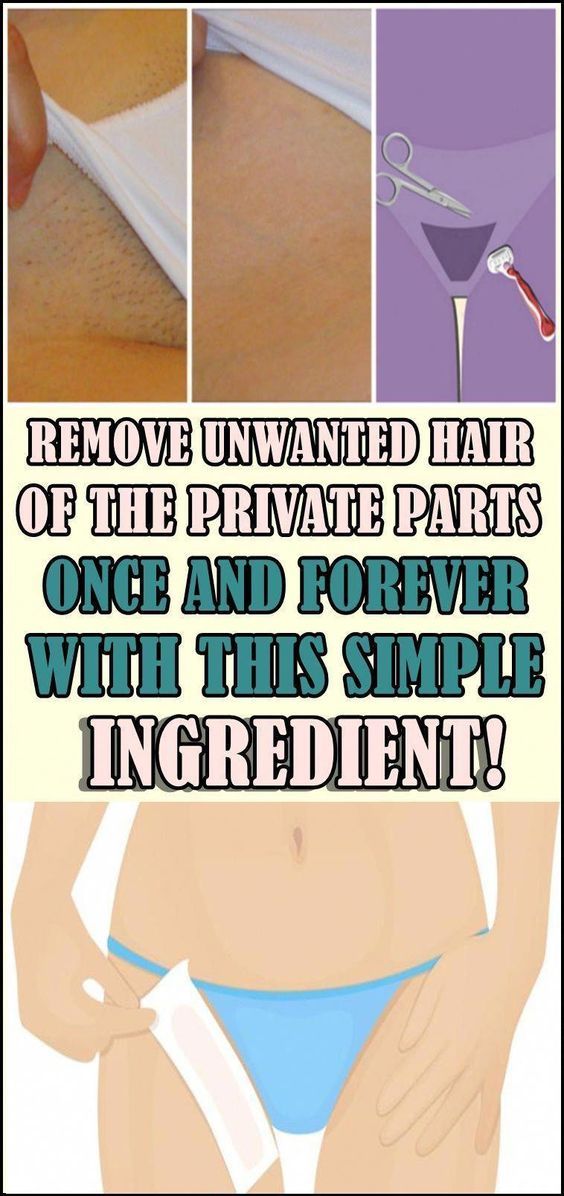 Remove Unwanted Hair Of The Private Parts Once And Forever Wiht This