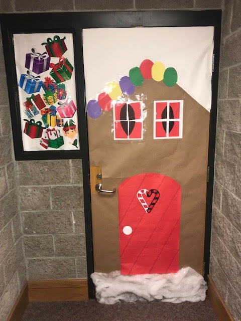 Student Council Christmas Door Decorating Contest Chadron Public