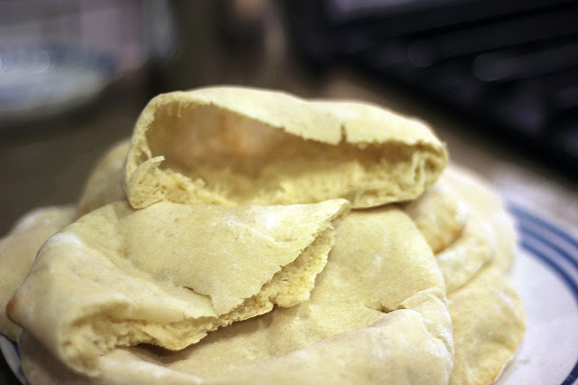 Recipe for Easy Homemade Pita Bread by freshfromthe.com